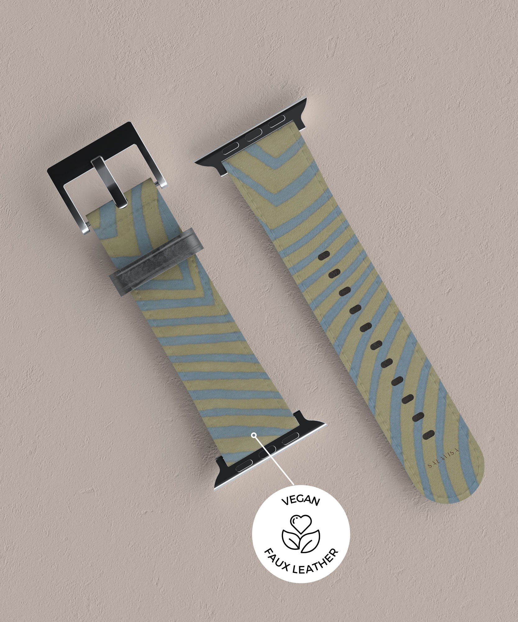Wave Sky Apple Watch Band — view 6 — Salavisa