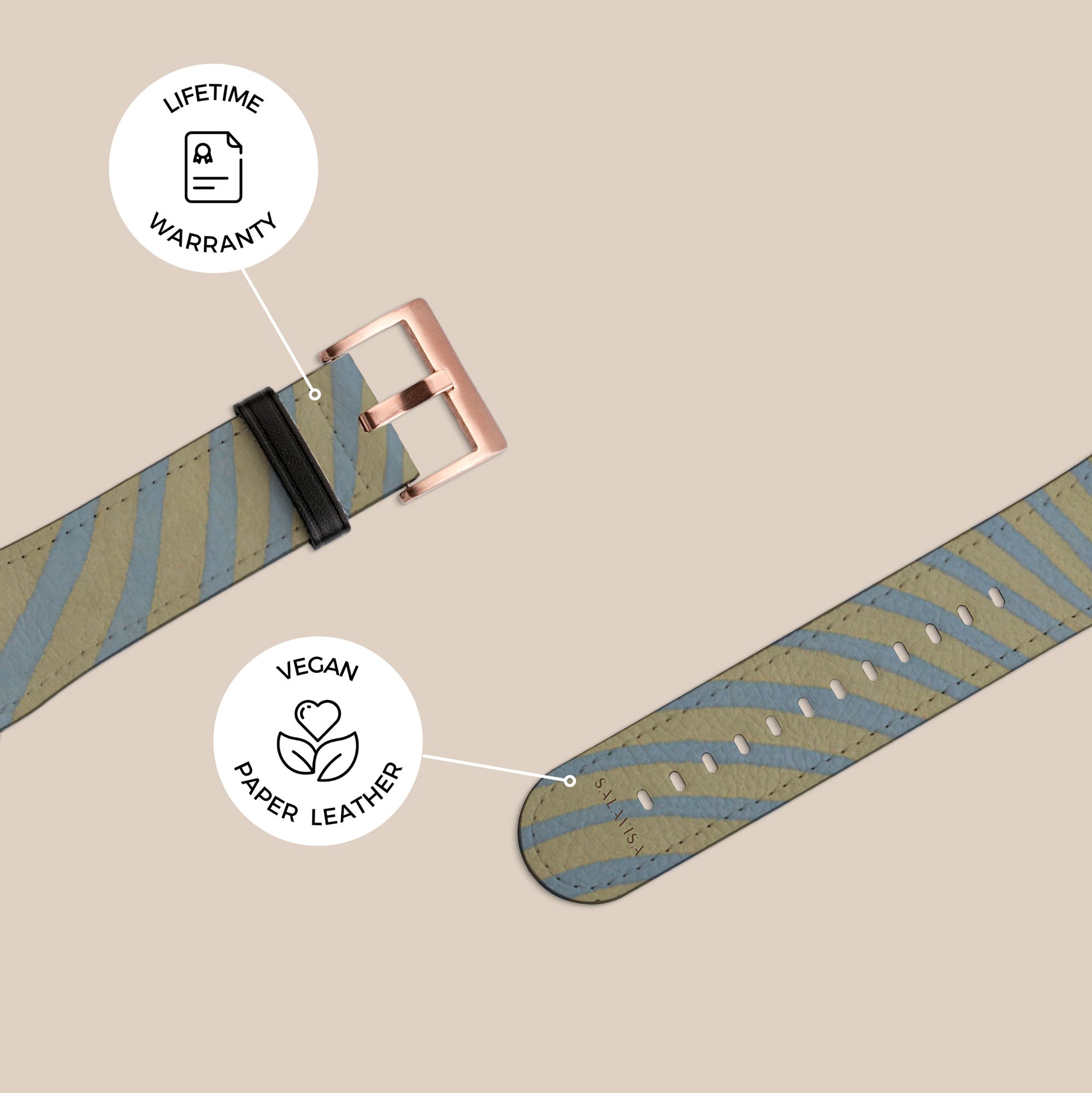 Wave Sky Galaxy Watch Band — view 4 — Salavisa