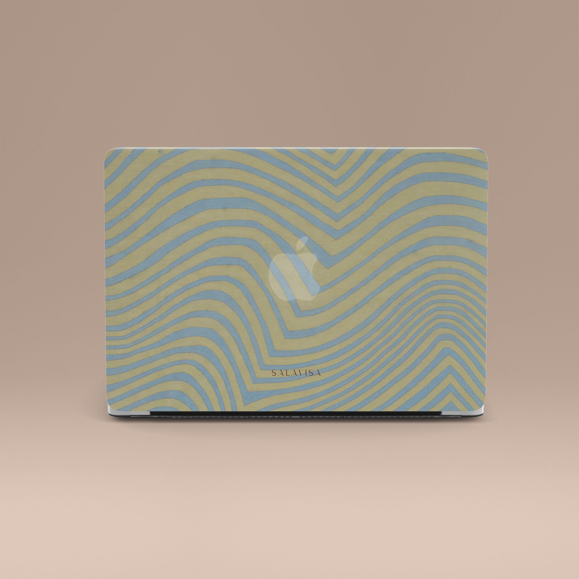 Wave Sky MacBook Case — view 2 — Salavisa
