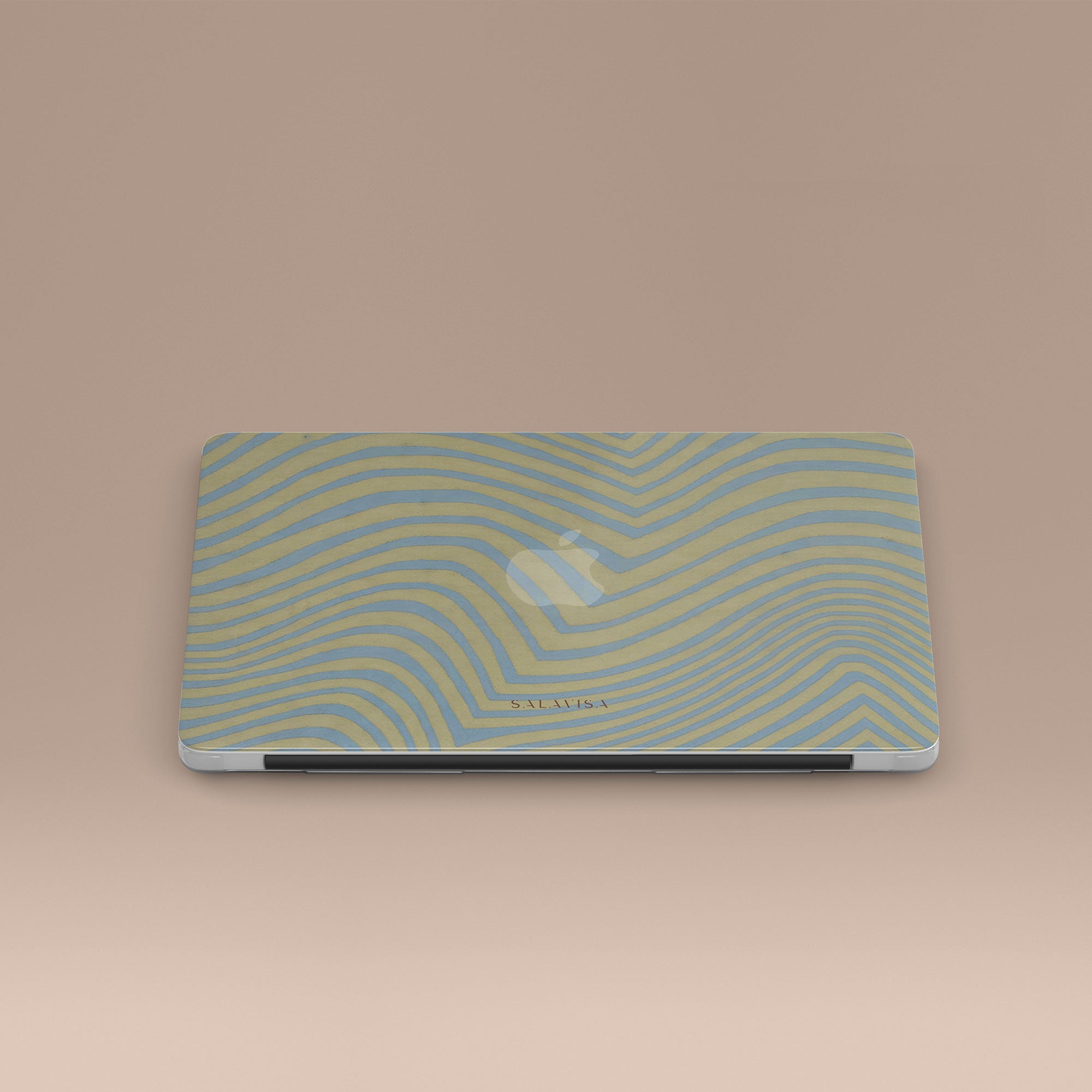 Wave Sky MacBook Case — view 3 — Salavisa
