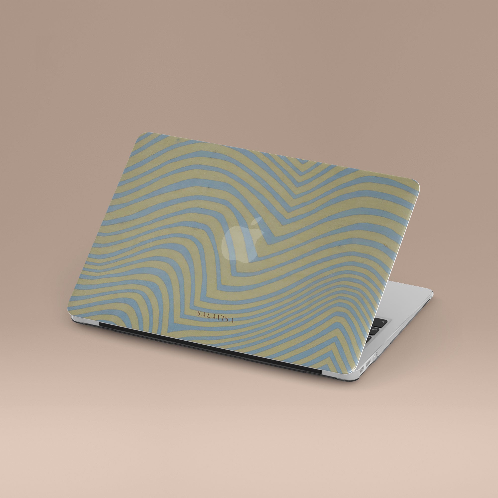 Wave Sky MacBook Case — view 4 — Salavisa