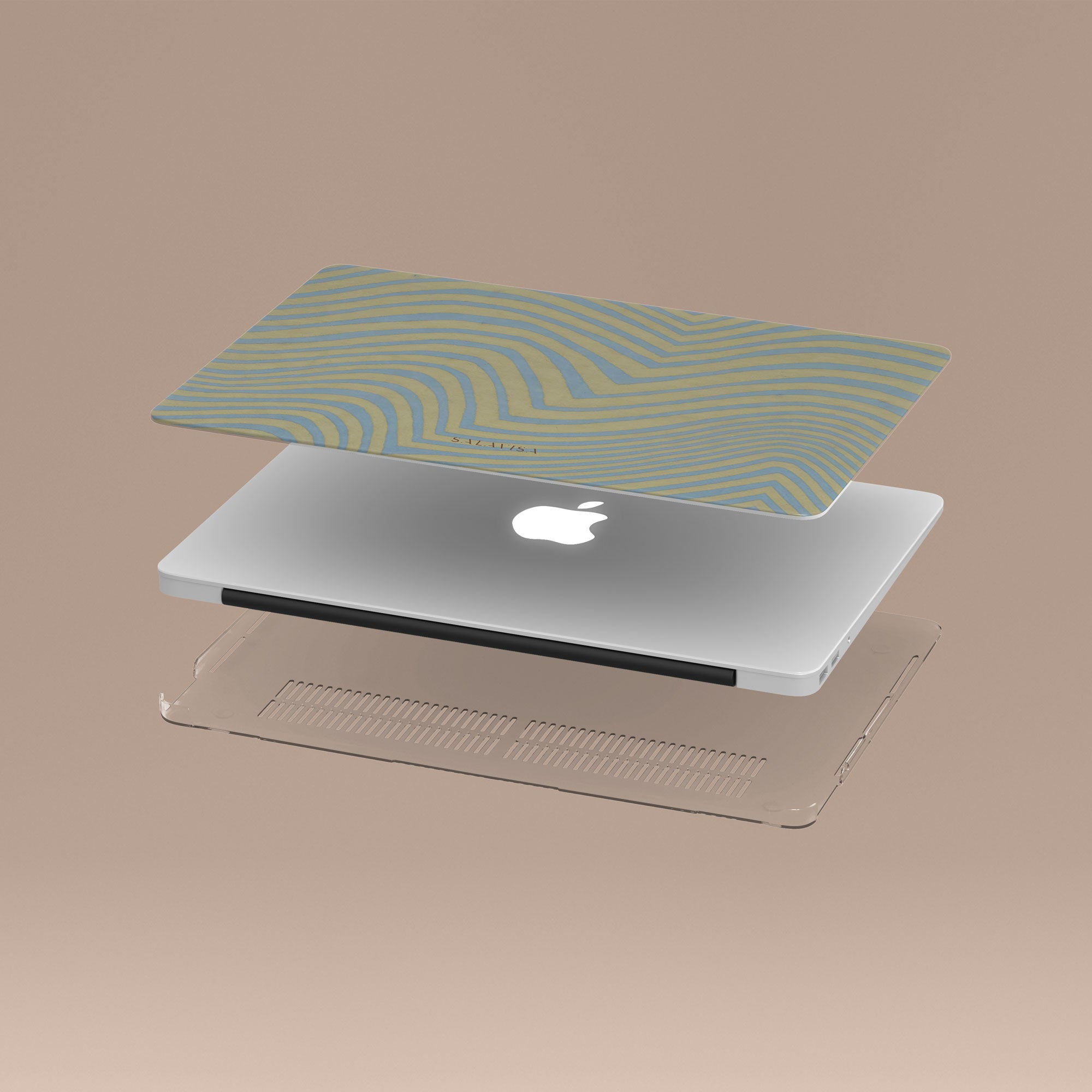 Wave Sky MacBook Case — view 5 — Salavisa