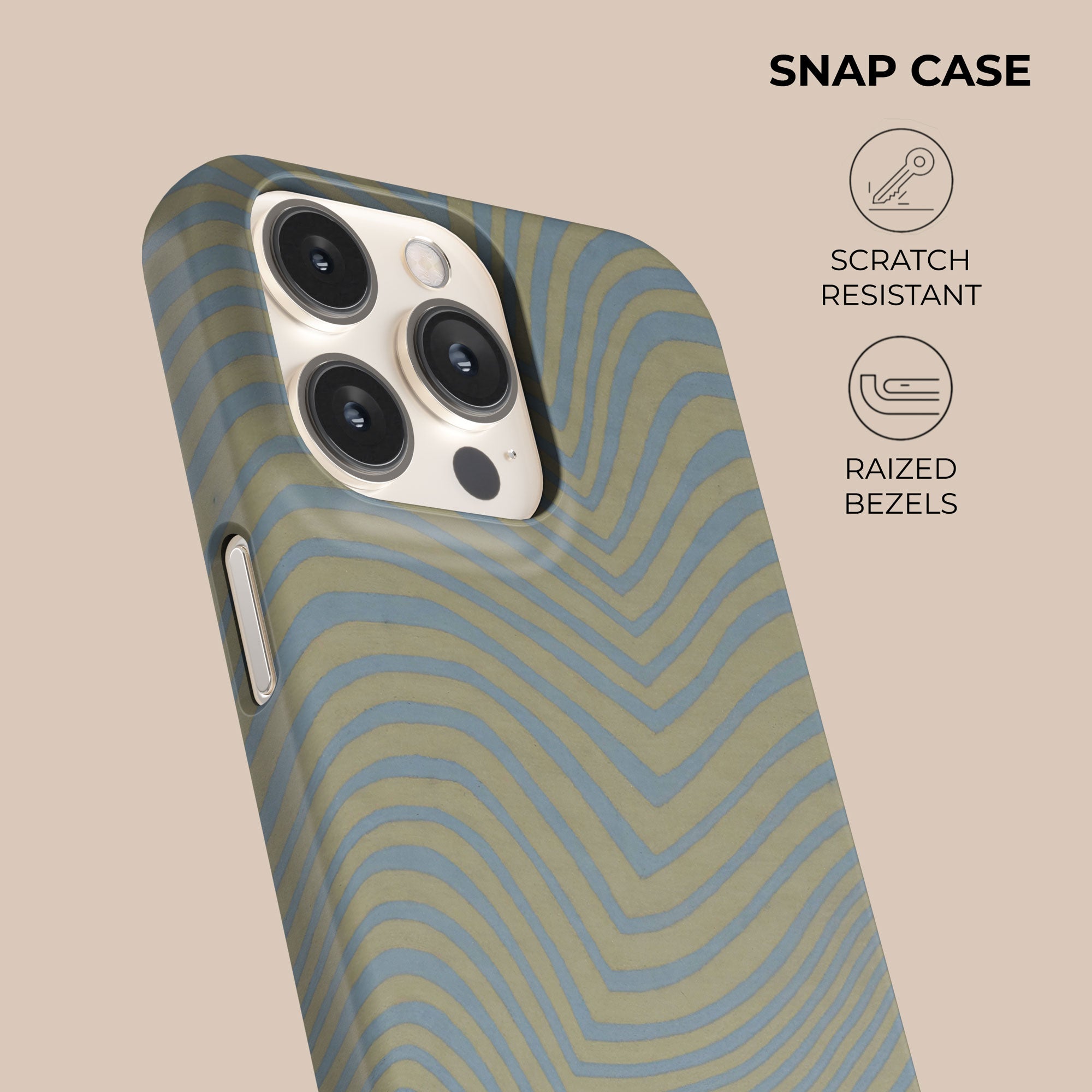 Wave Sky Phone Case — view 5 — Salavisa