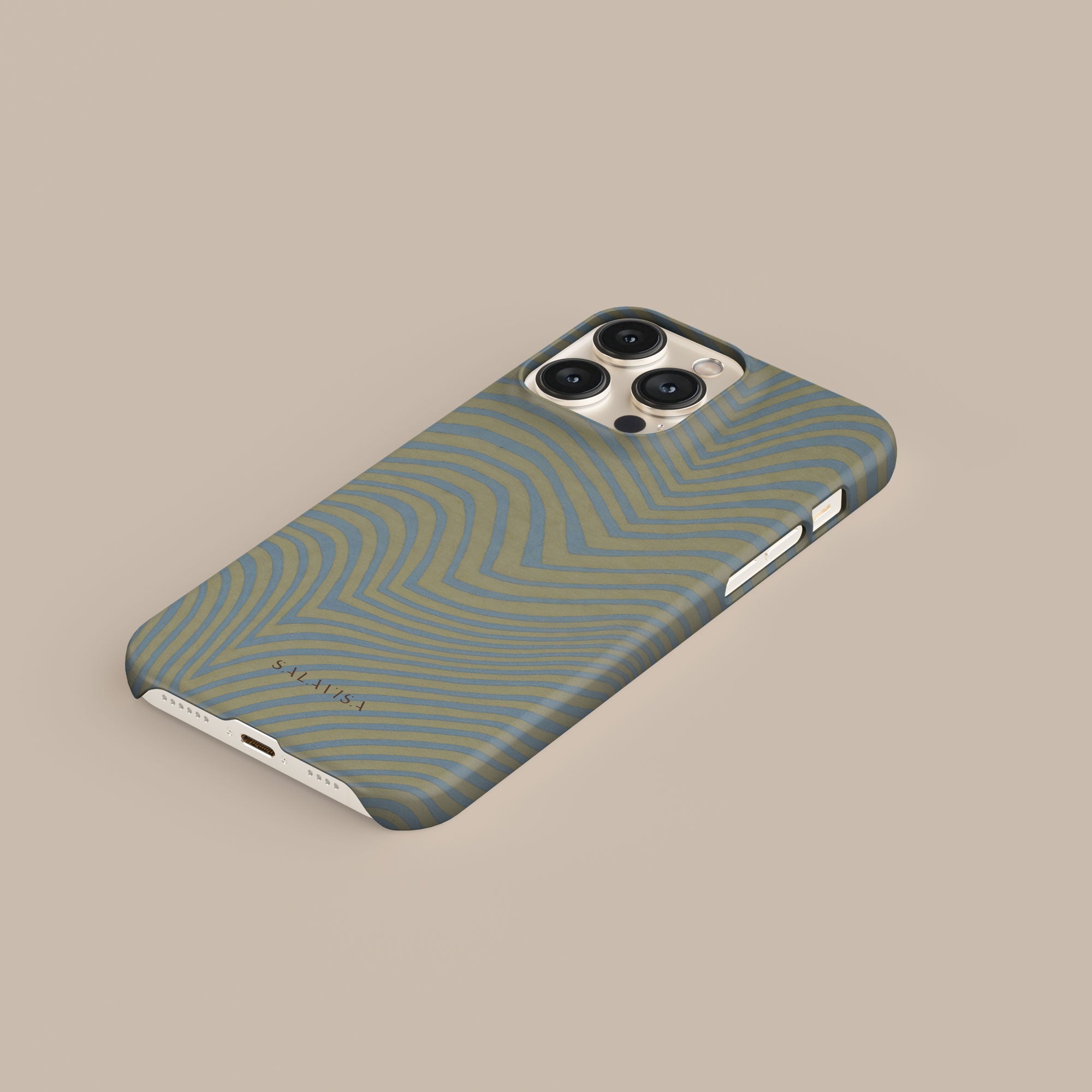 Wave Sky Phone Case — side profile — Salavisa