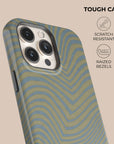 Wave Sky Phone Case — angle view