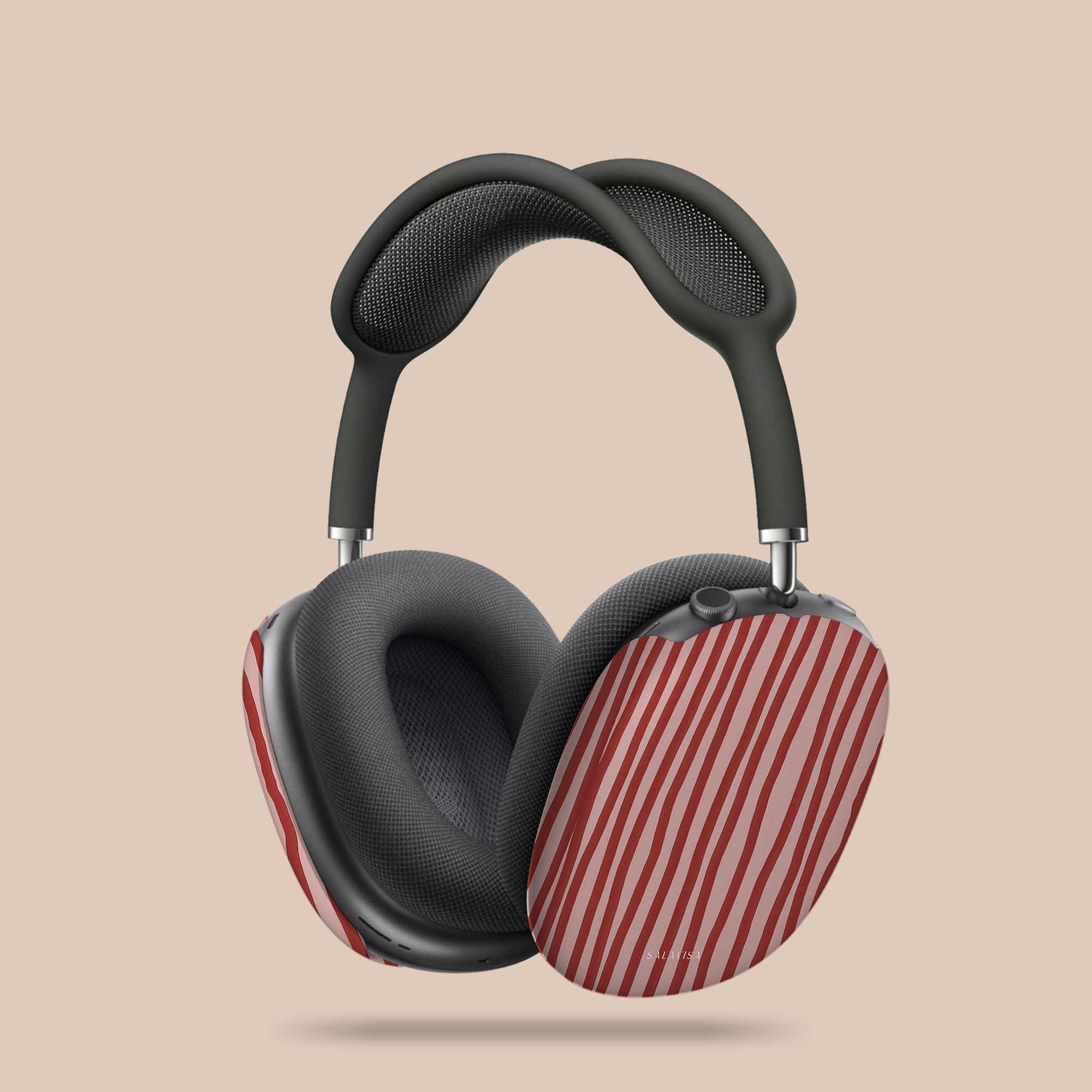 Wonky Blush AirPods Max Case — view 2 — Salavisa