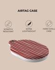 Wonky Blush AirTag Holder — view 4