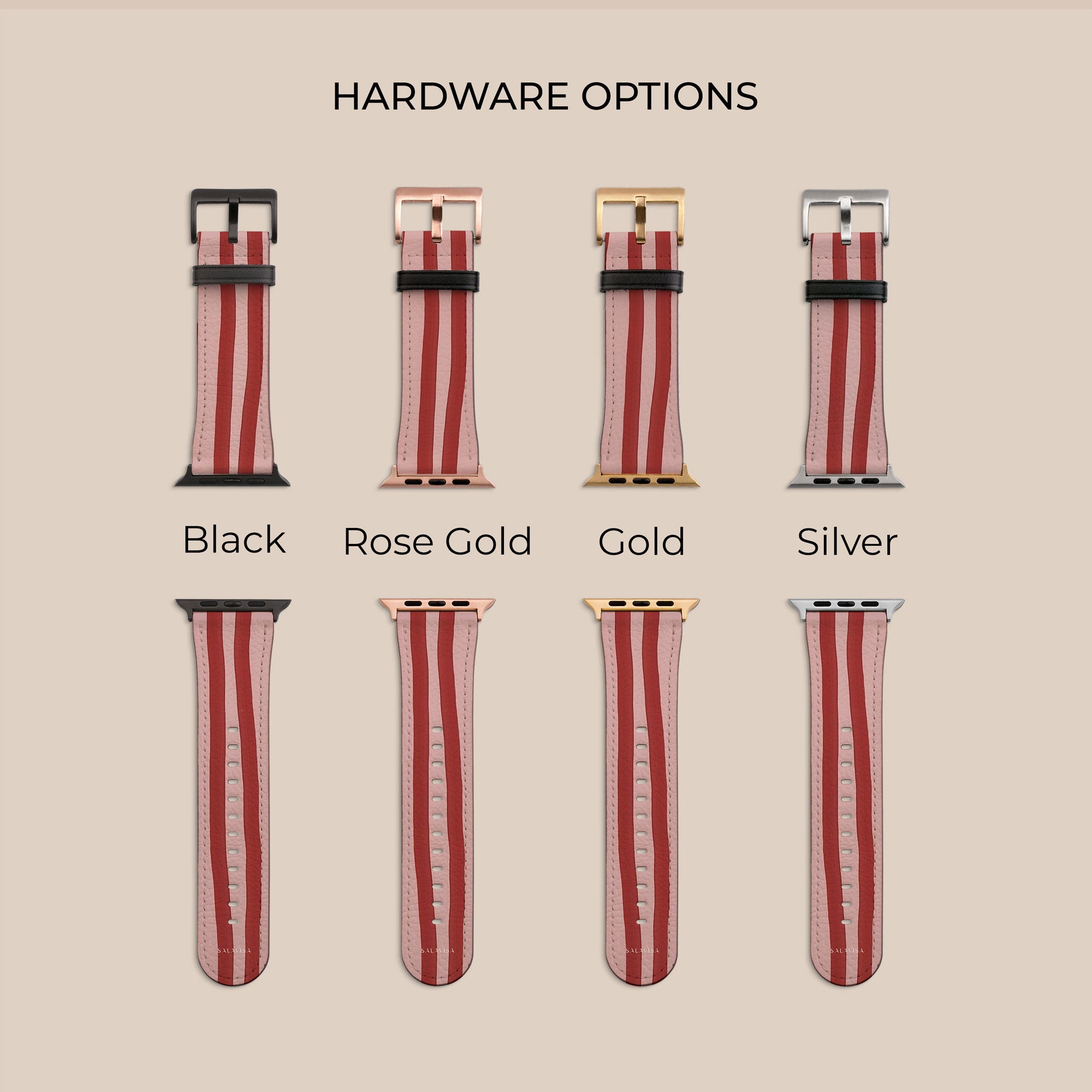 Wonky Blush Apple Watch Band — view 8