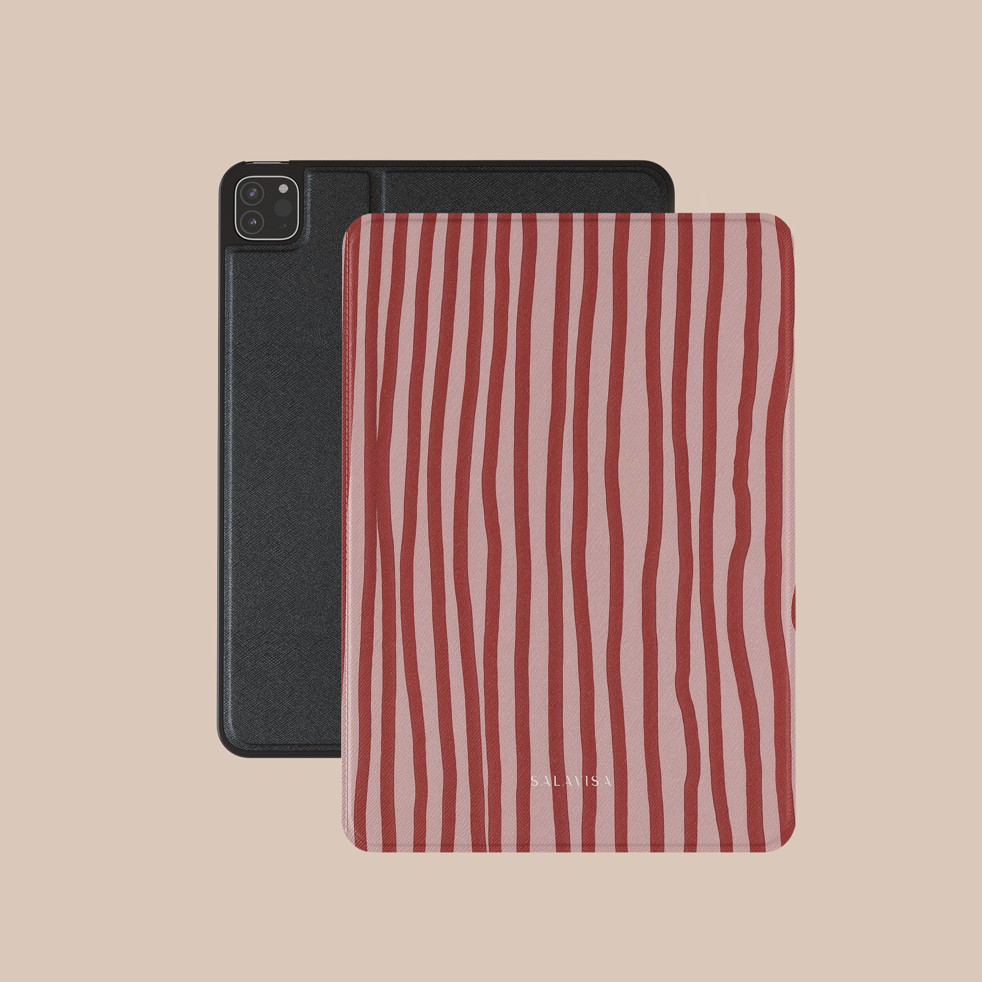 Wonky Blush iPad Case — view 2 — Salavisa