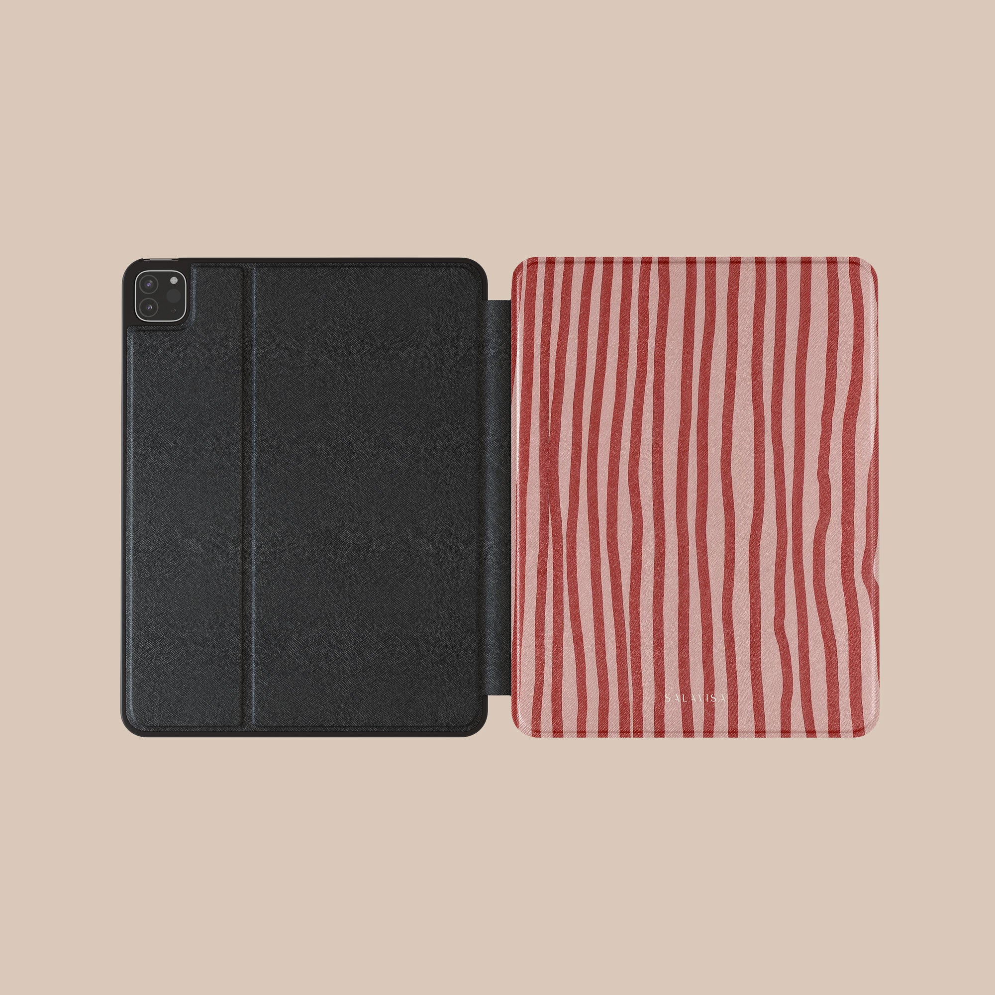 Wonky Blush iPad Case — view 3 — Salavisa