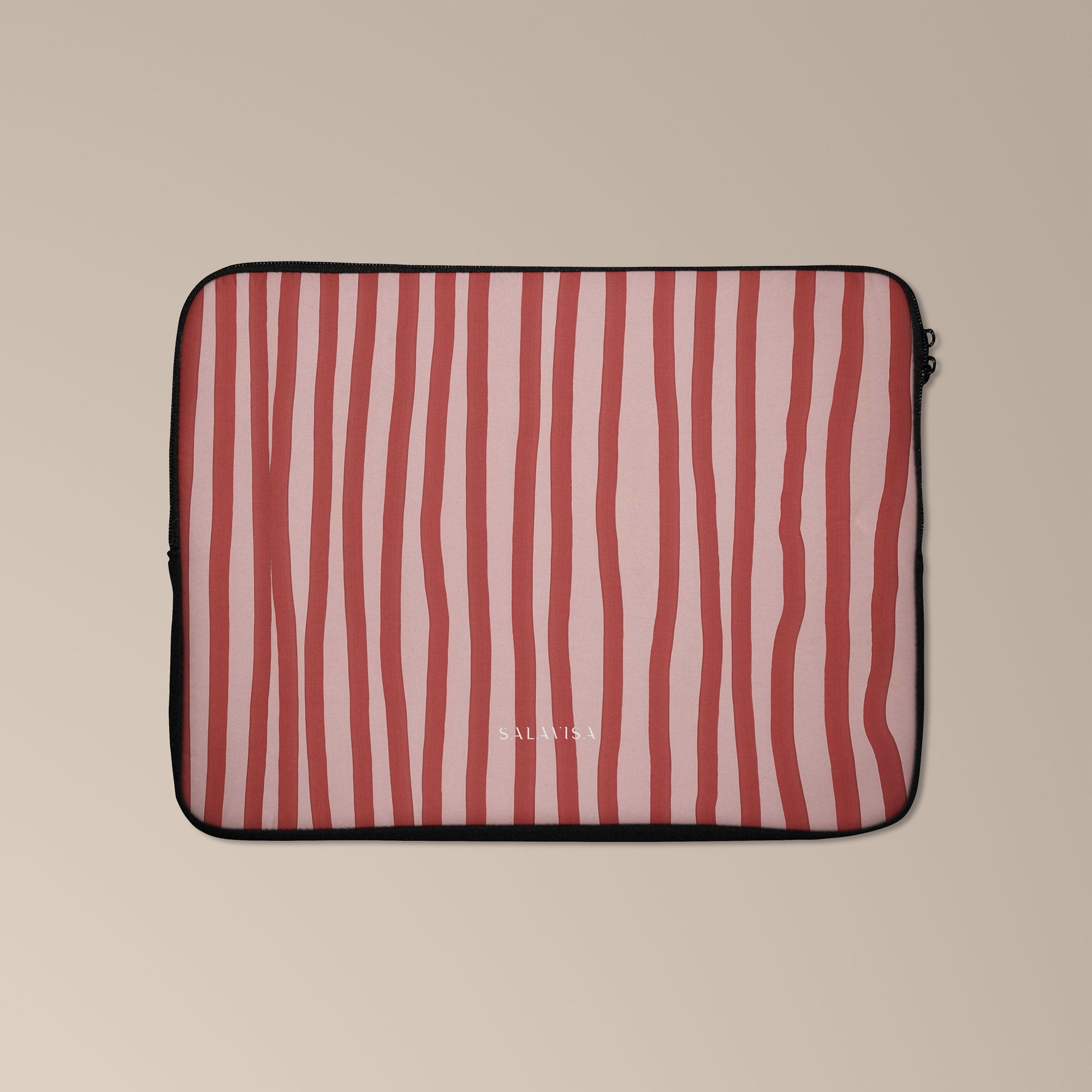 Wonky Blush Laptop Sleeve — view 2