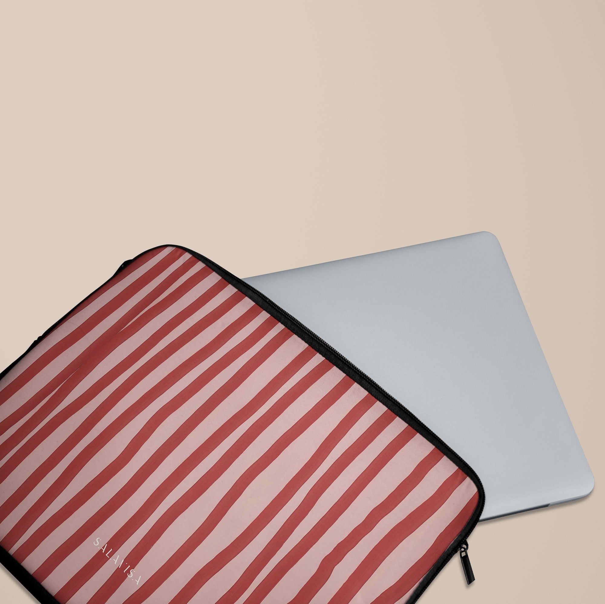 Wonky Blush Laptop Sleeve — view 4