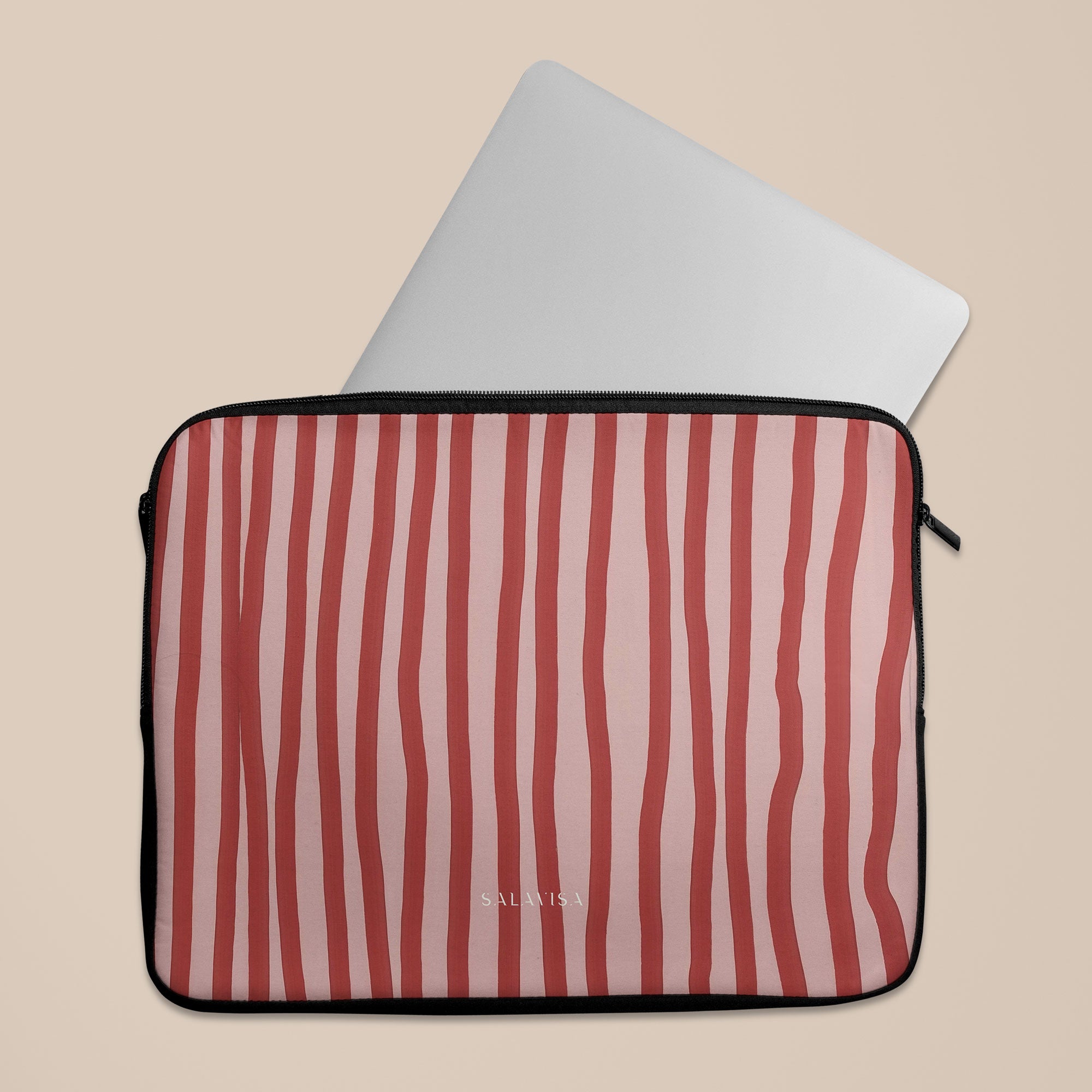 Wonky Blush Laptop Sleeve — view 5