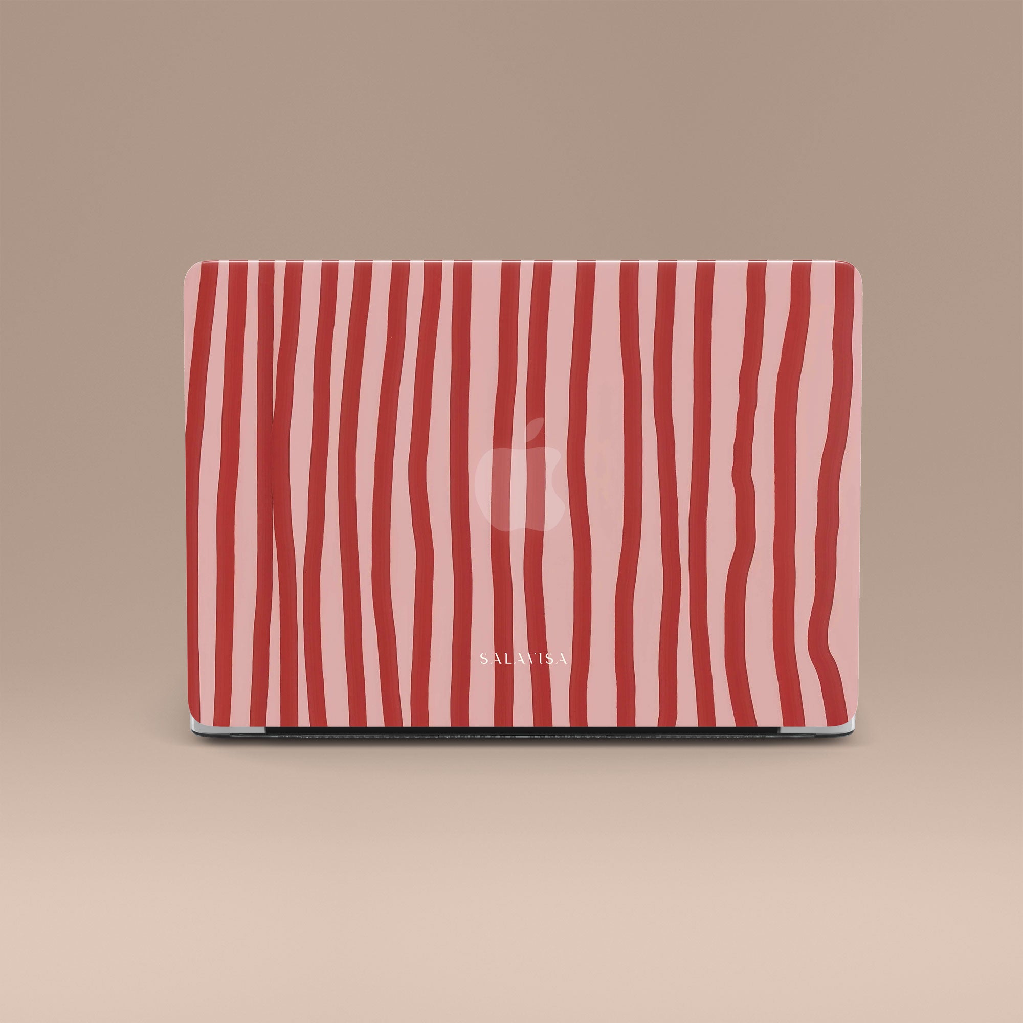 Wonky Blush MacBook Case — view 2 — Salavisa