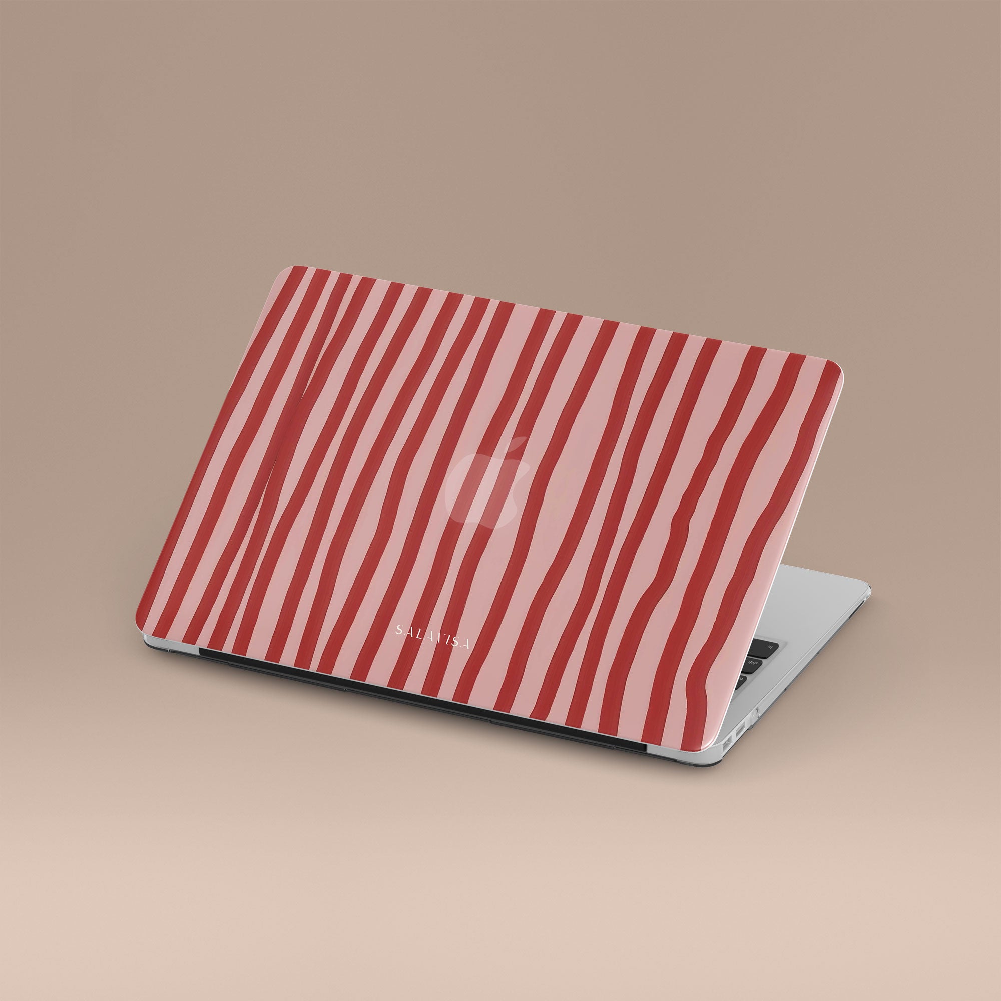 Wonky Blush MacBook Case — view 4 — Salavisa