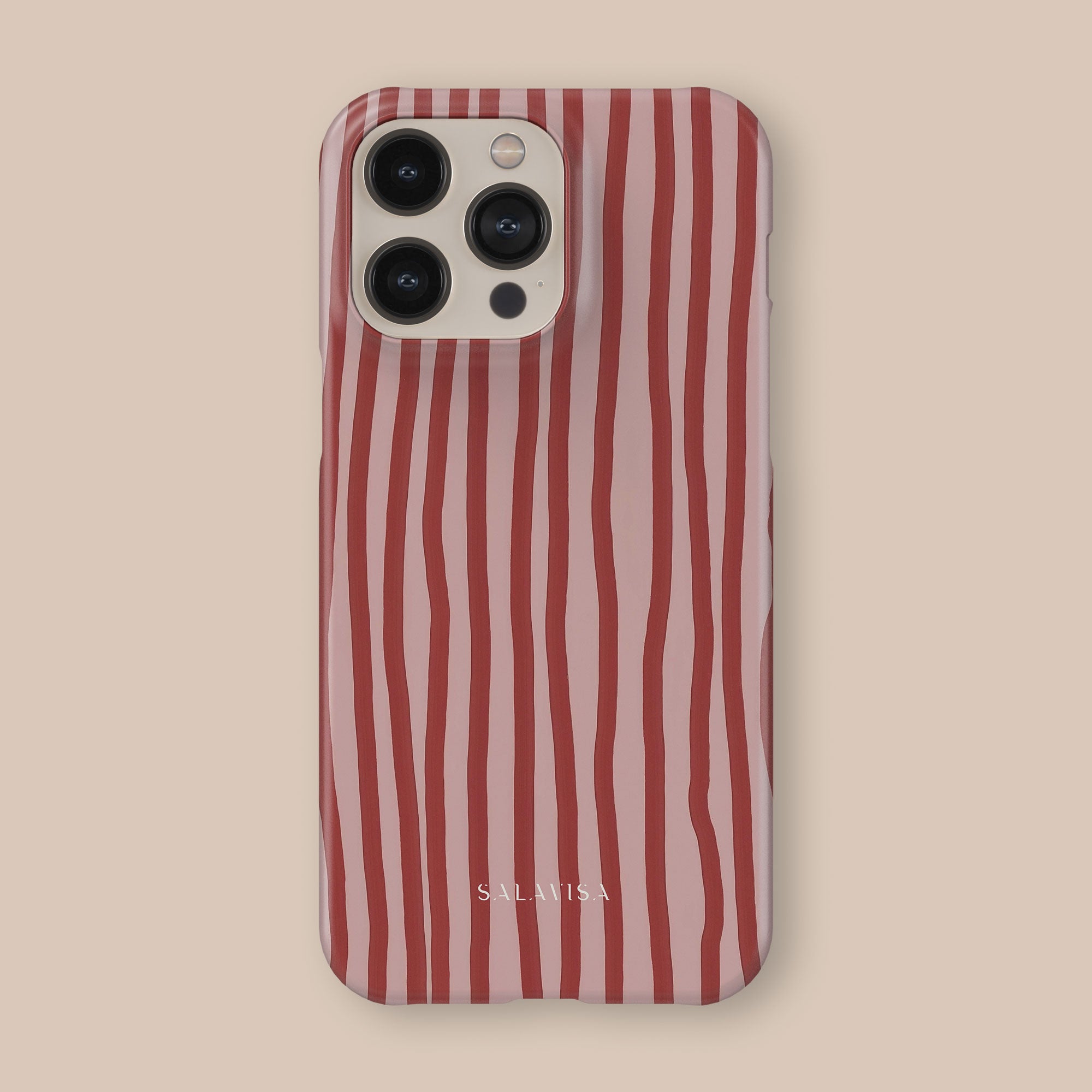 Wonky Blush Phone Case — angle view — Salavisa