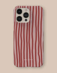 Wonky Blush Phone Case — angle view