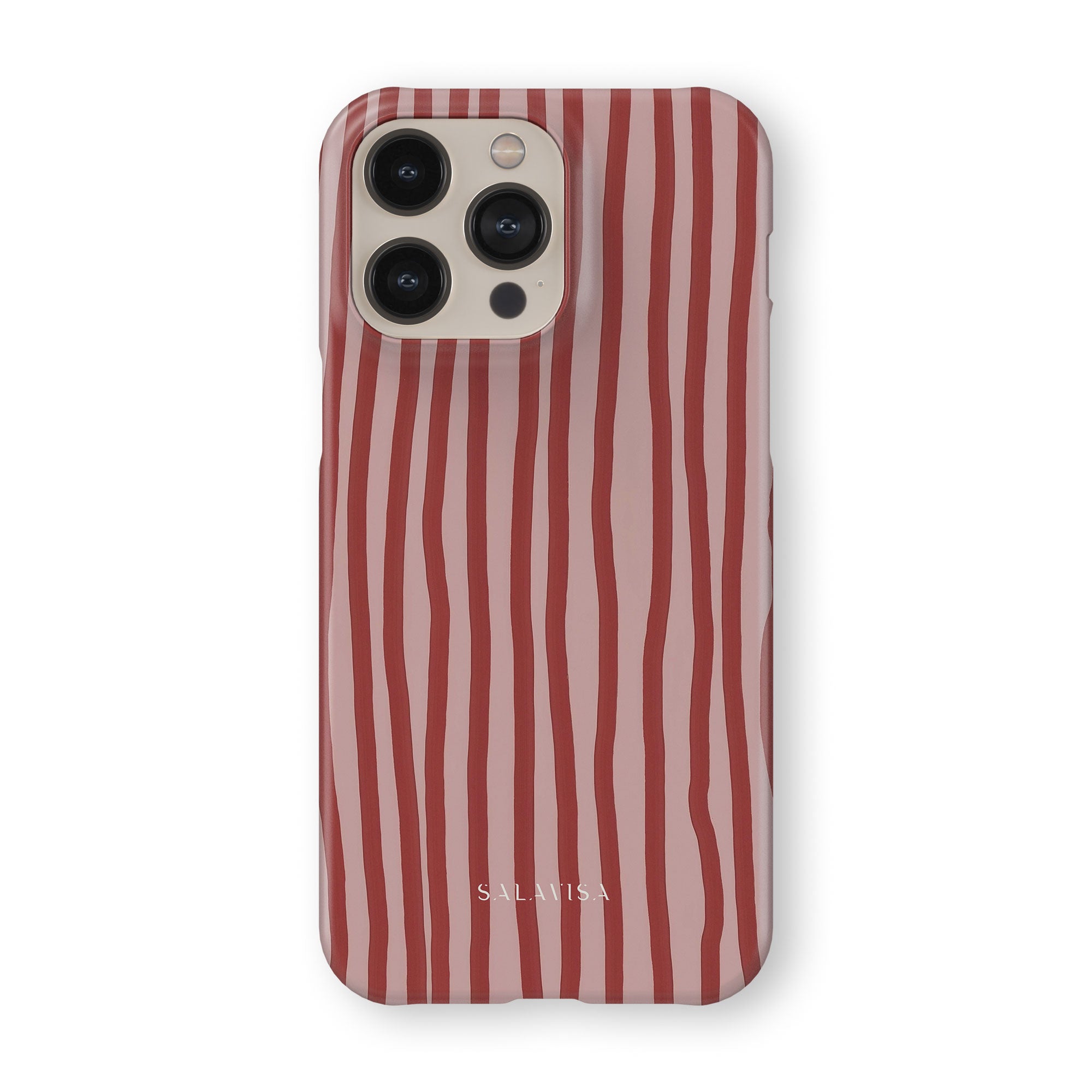 Wonky Blush Phone Case — front view — Salavisa