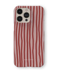 Wonky Blush Phone Case — front view