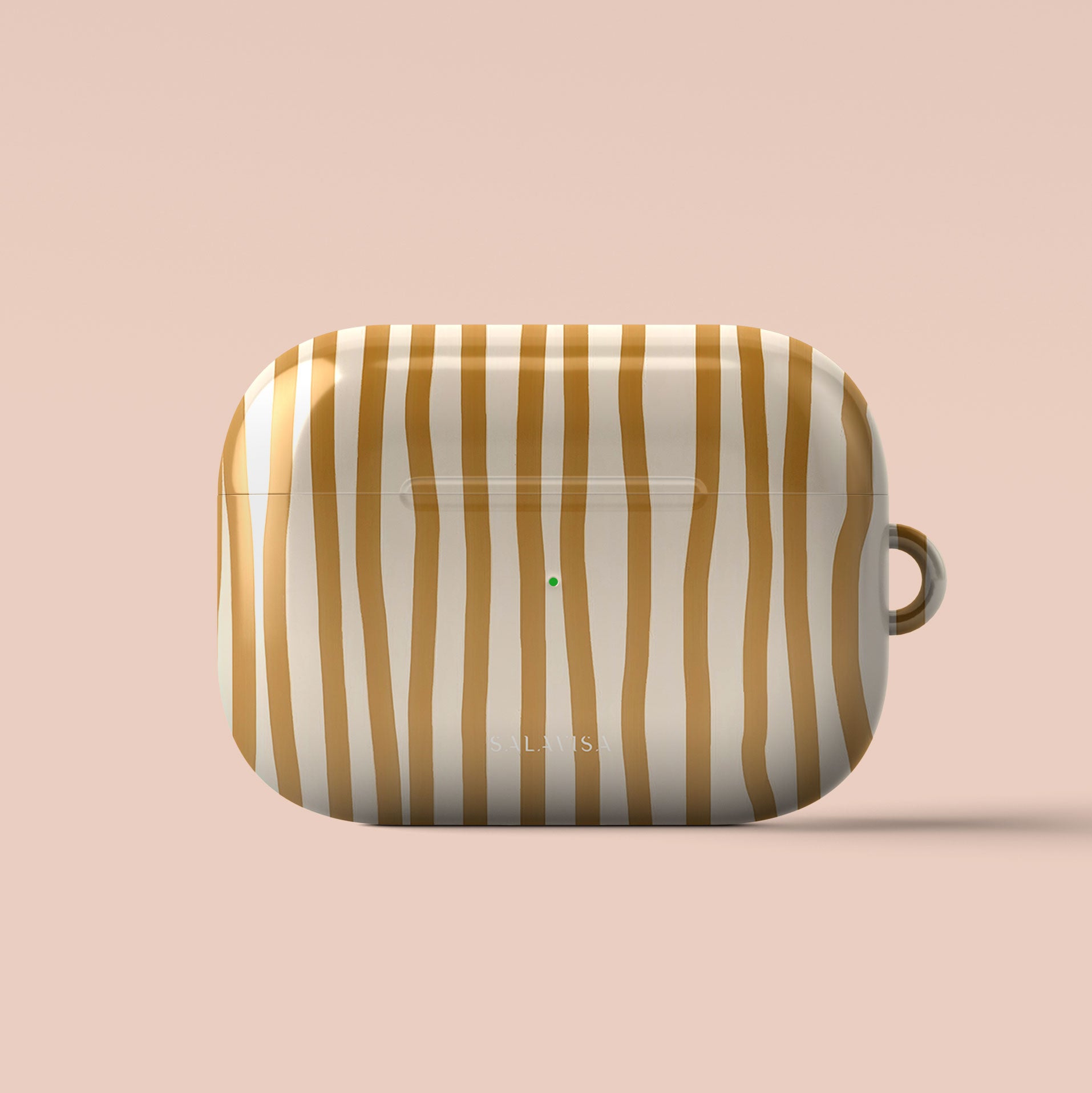 Wonky Mustard AirPods Case — view 2