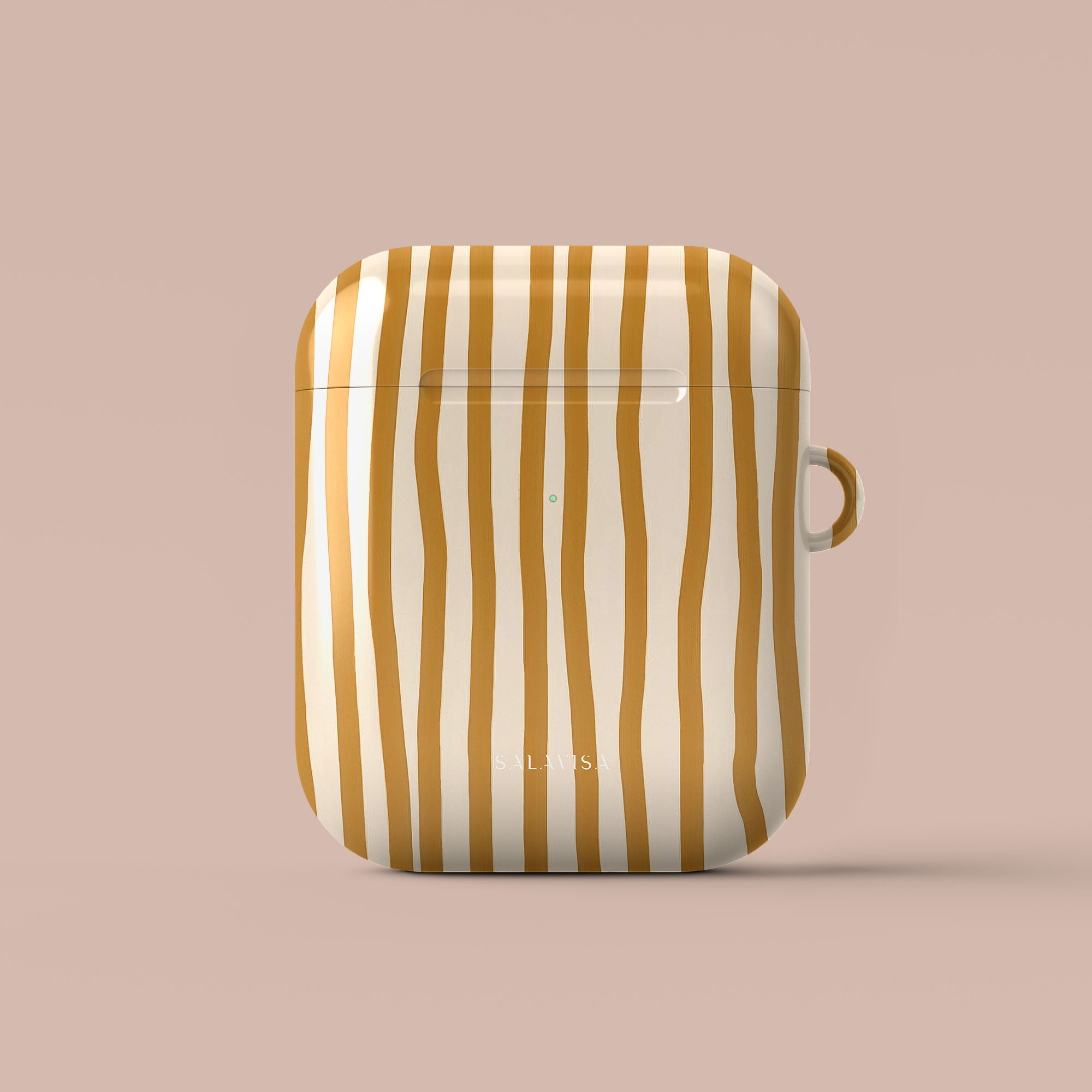 Wonky Mustard AirPods Case — view 3