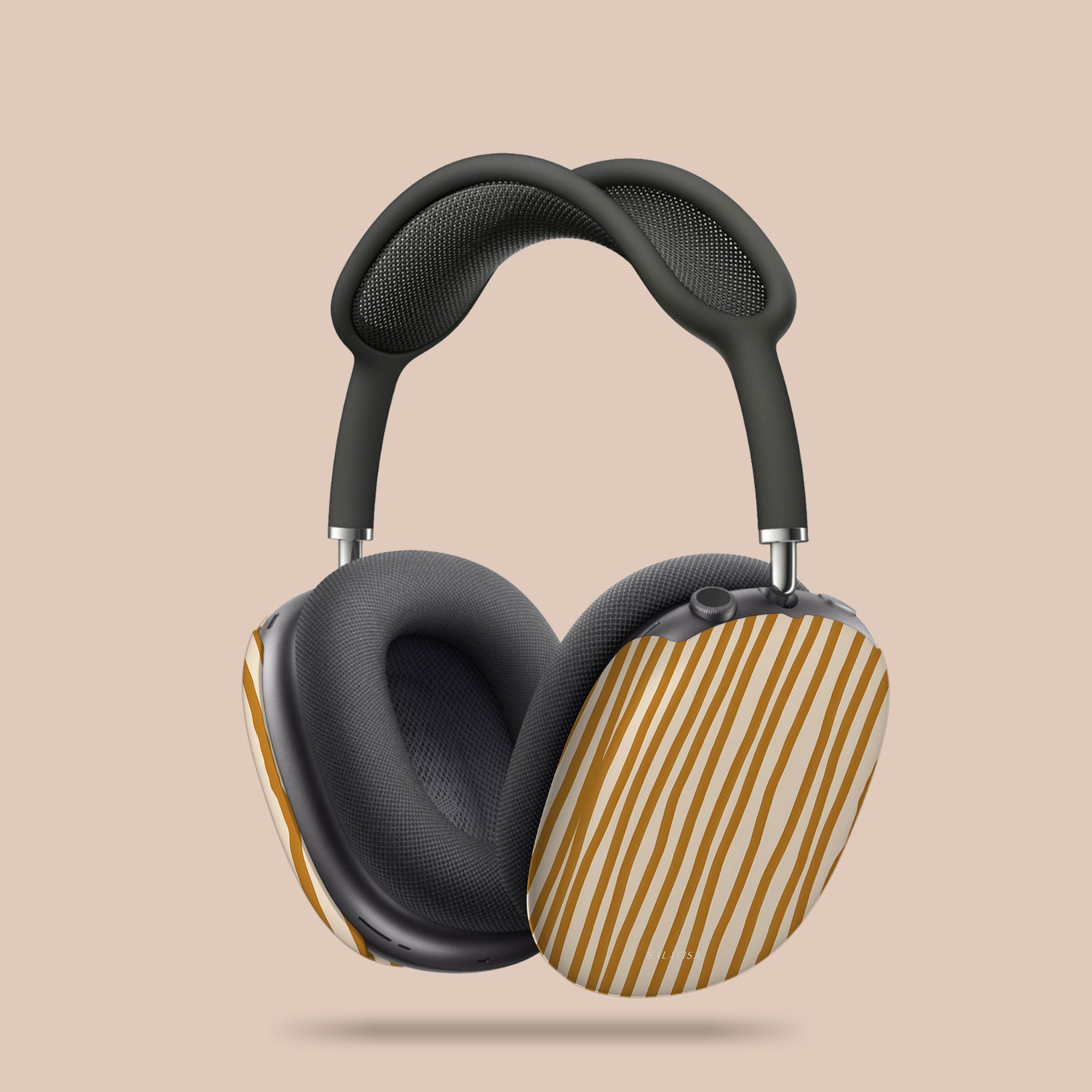 Wonky Mustard AirPods Max Case — view 2