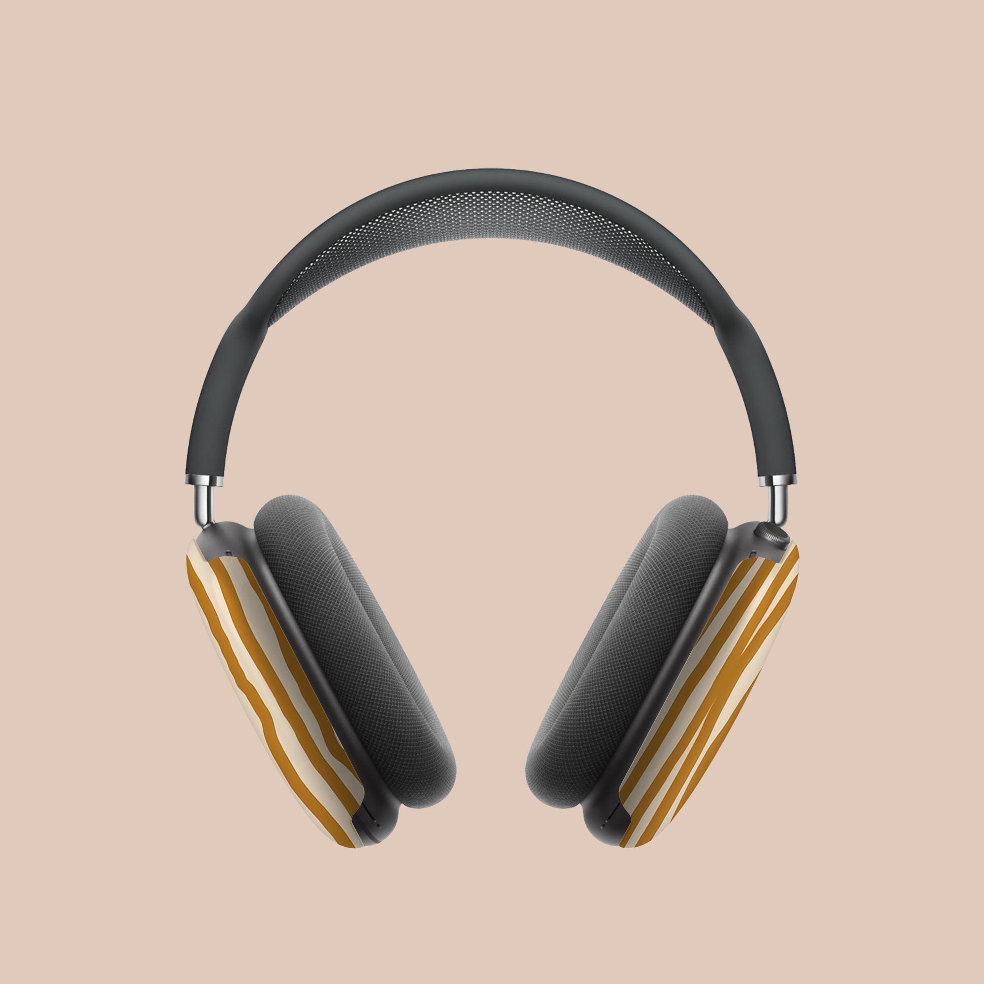 Wonky Mustard AirPods Max Case — view 3