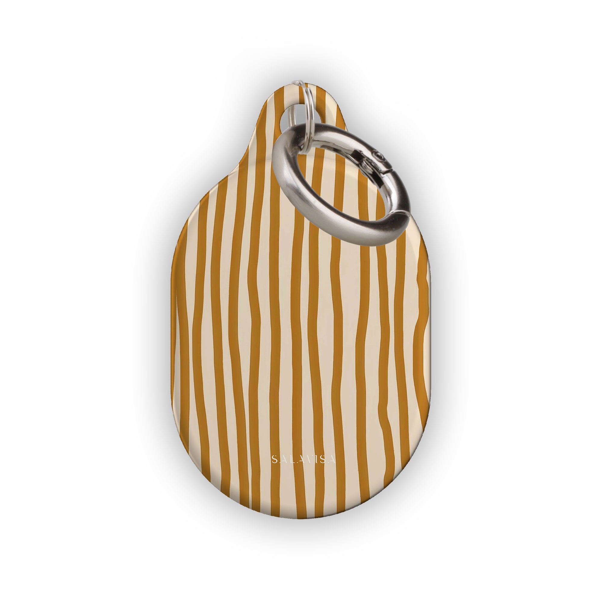 Wonky Mustard AirTag Holder