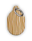 Wonky Mustard AirTag Holder