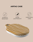 Wonky Mustard AirTag Holder — view 4