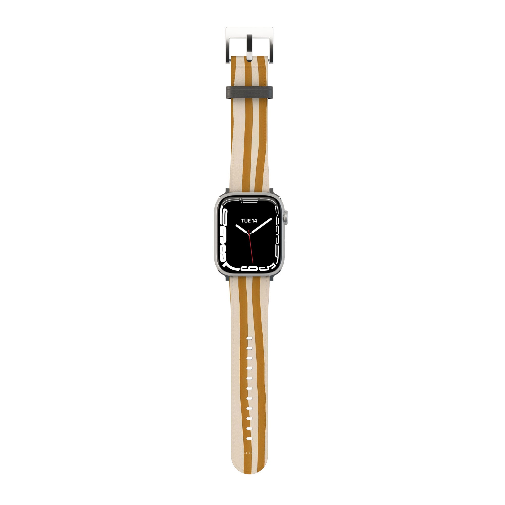 Wonky Mustard Apple Watch Band — Salavisa