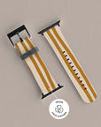 Wonky Mustard Apple Watch Band — view 6