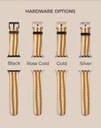 Wonky Mustard Apple Watch Band — view 8