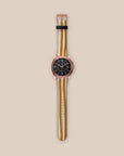 Wonky Mustard Galaxy Watch Band — view 3