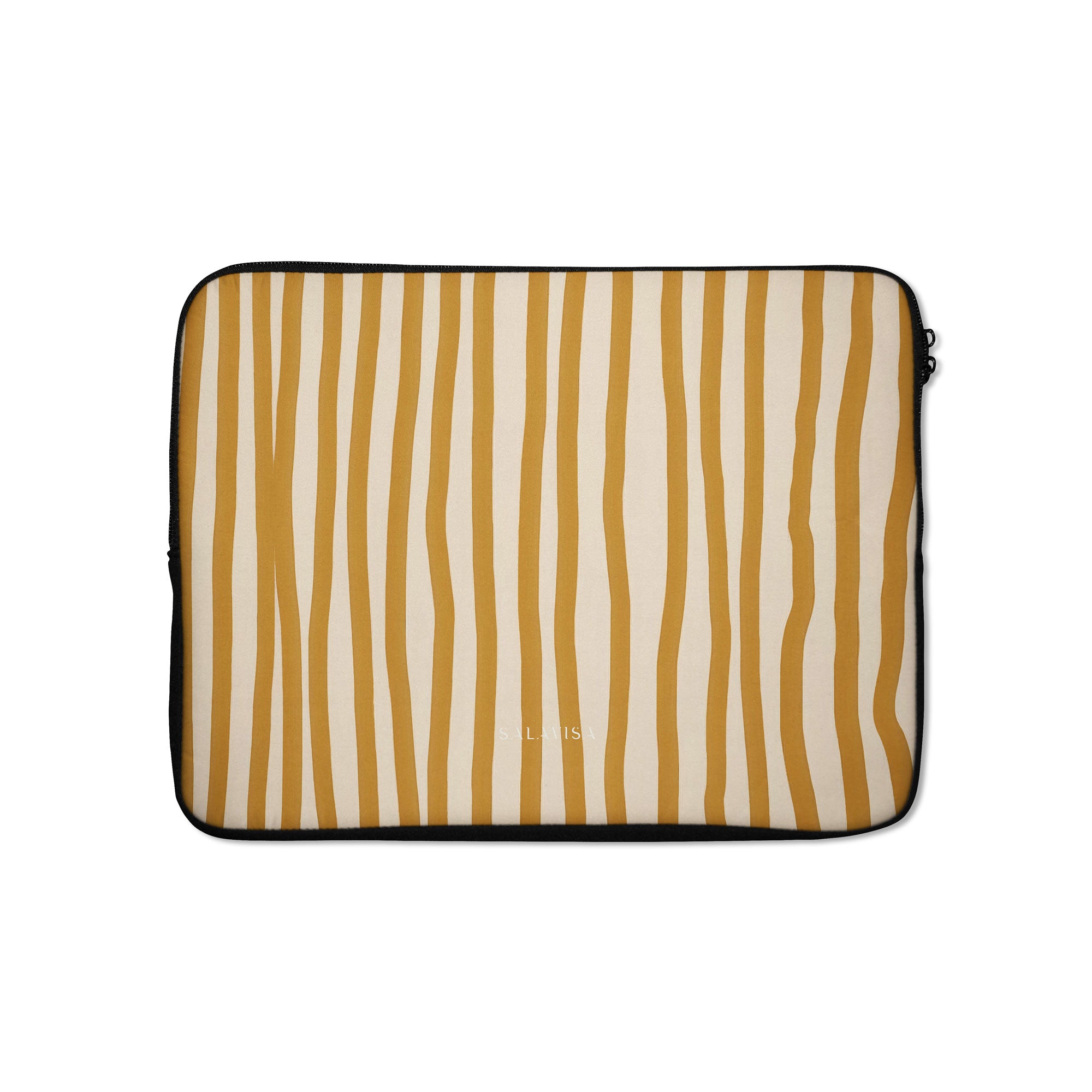 Wonky Mustard Laptop Sleeve — Salavisa