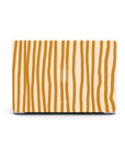Wonky Mustard MacBook Case