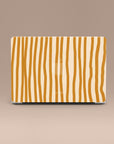 Wonky Mustard MacBook Case — view 2
