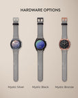 Light Grey Watercolor Galaxy Watch Band Samsung Galaxy Watch Band - SALAVISA