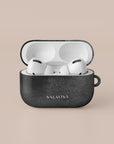 Black Watercolor AirPods Case