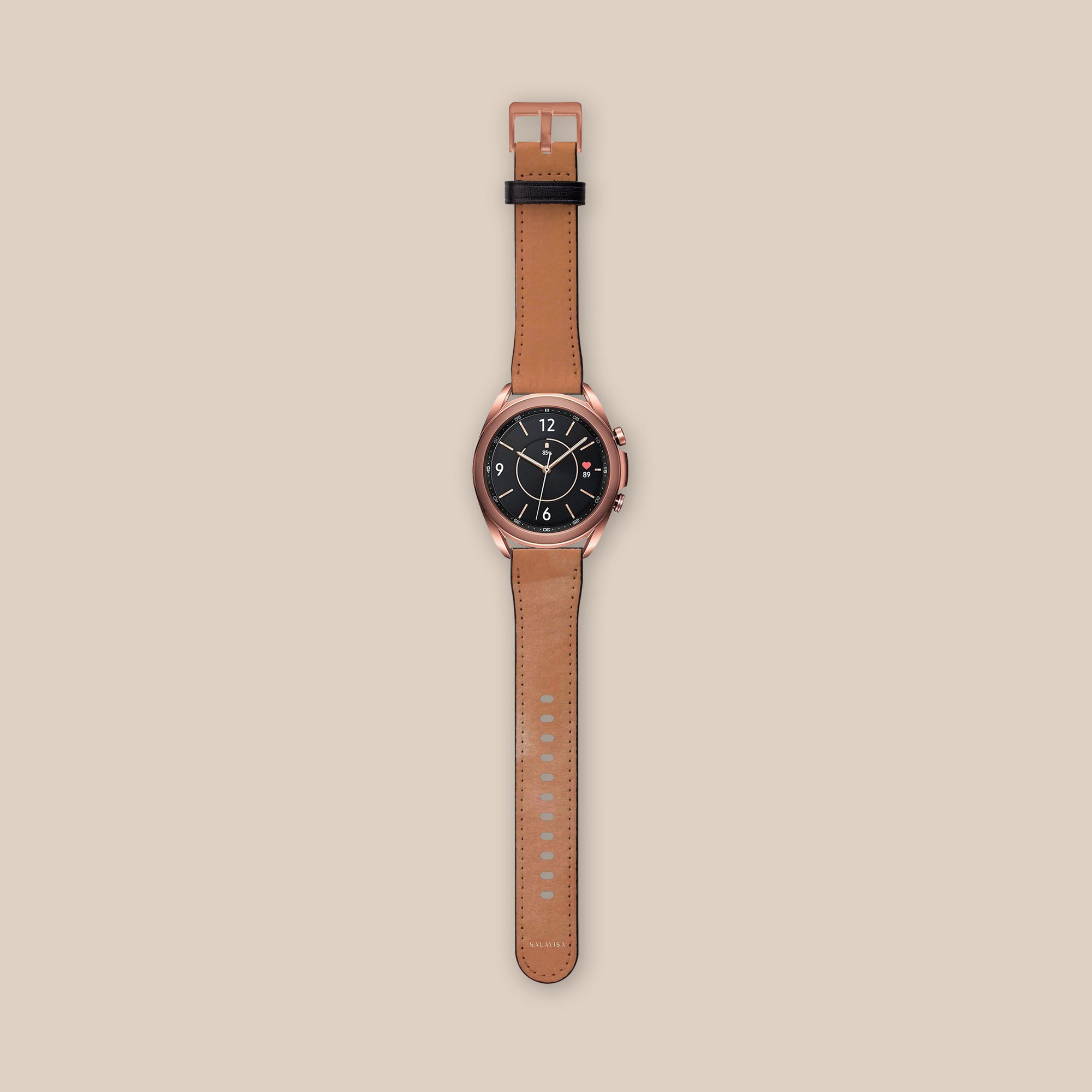 Peach Watercolor Galaxy Watch Band Samsung Galaxy Watch Band - SALAVISA