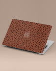 Orange Polka Dots MacBook Case MacBook Cases - SALAVISA