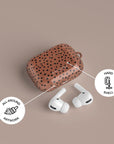 Orange Polka Dots AirPods Case