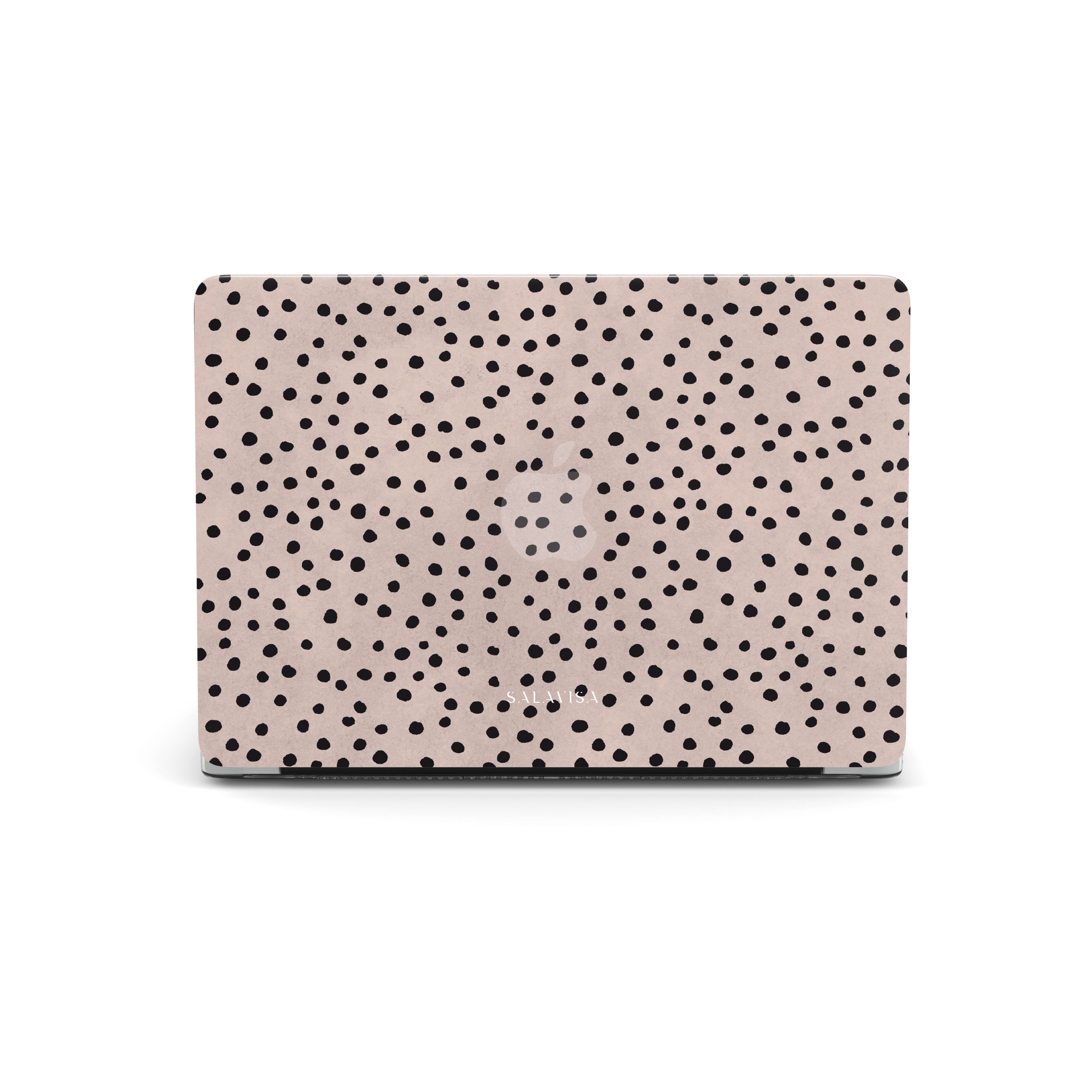 Polka dot macbook air case sale