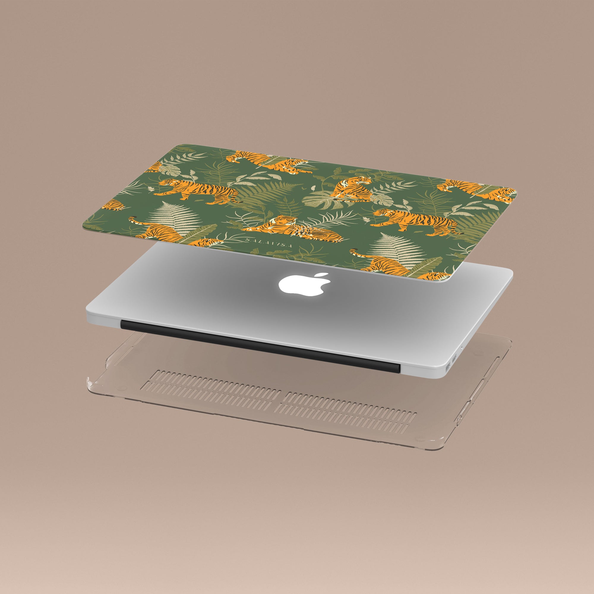 Yellow Tiger MacBook Case MacBook Cases - SALAVISA