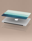 Marine Green Tie Dye MacBook Case MacBook Cases - SALAVISA