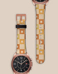 Checkered Elegance Galaxy Watch Band Samsung Galaxy Watch Band - SALAVISA
