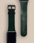 Forest Green Watercolor Apple Watch Band Apple Watch Bands - SALAVISA