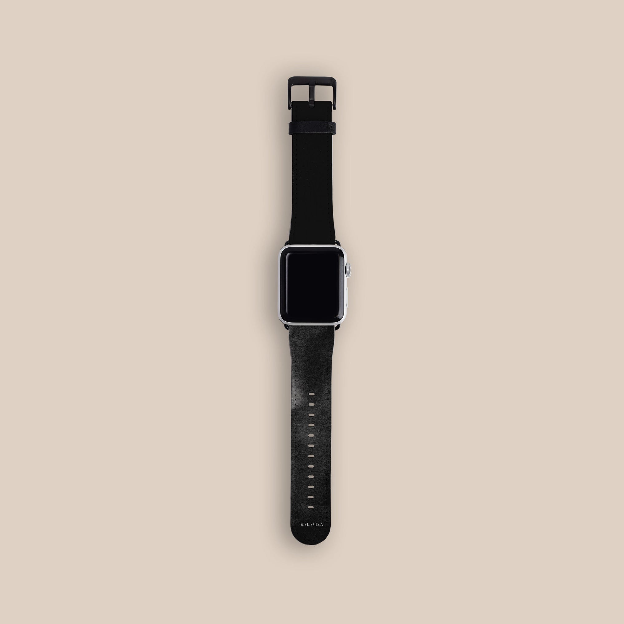 Black Watercolor Apple Watch Band Apple Watch Bands - SALAVISA